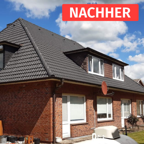 Dach nach der Dachbeschichtung Arnsberg