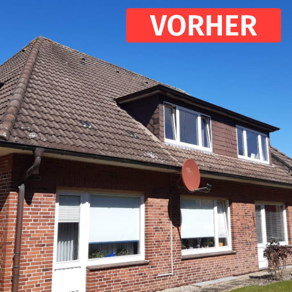 Dach vor der Dachbeschichtung Arnsberg